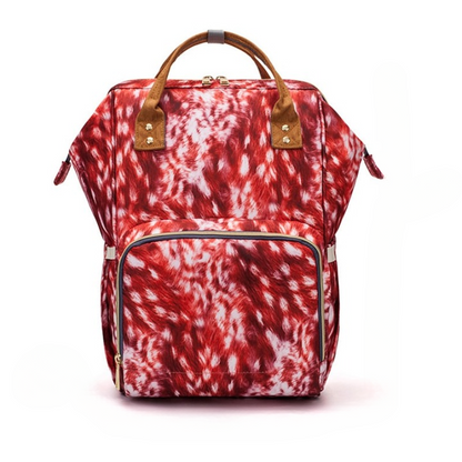 Spacious Baby Diaper Backpack - Waterproof Multi Pocket Bag